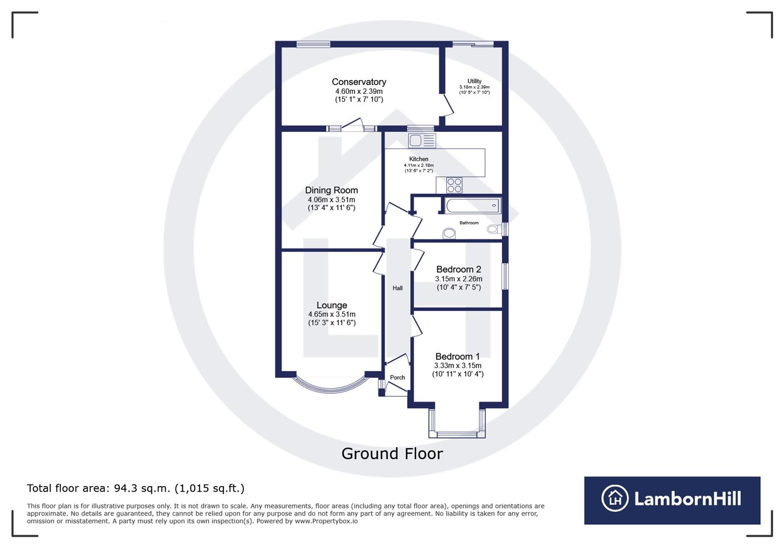 46, Broadway, Gillingham floorplan
