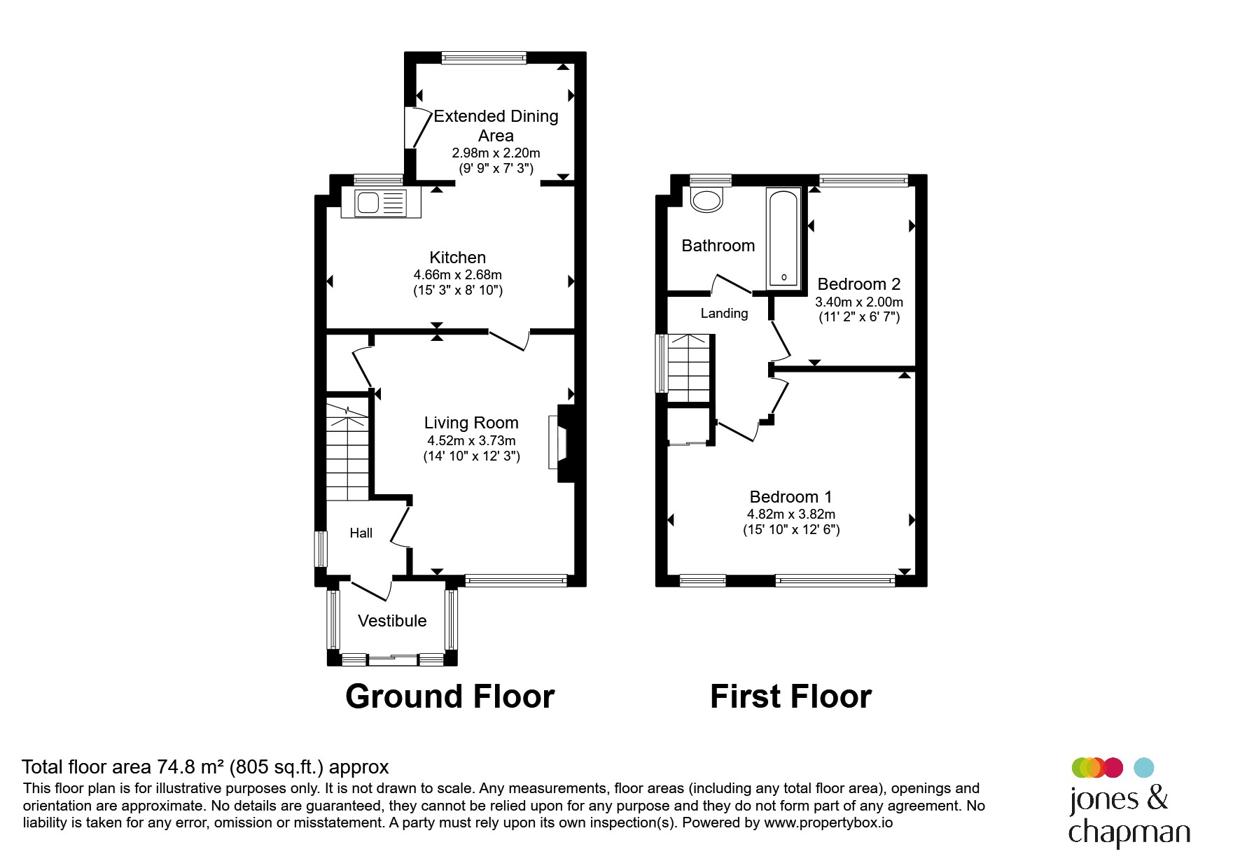 57, Brookside Crescent, Wirral floorplan