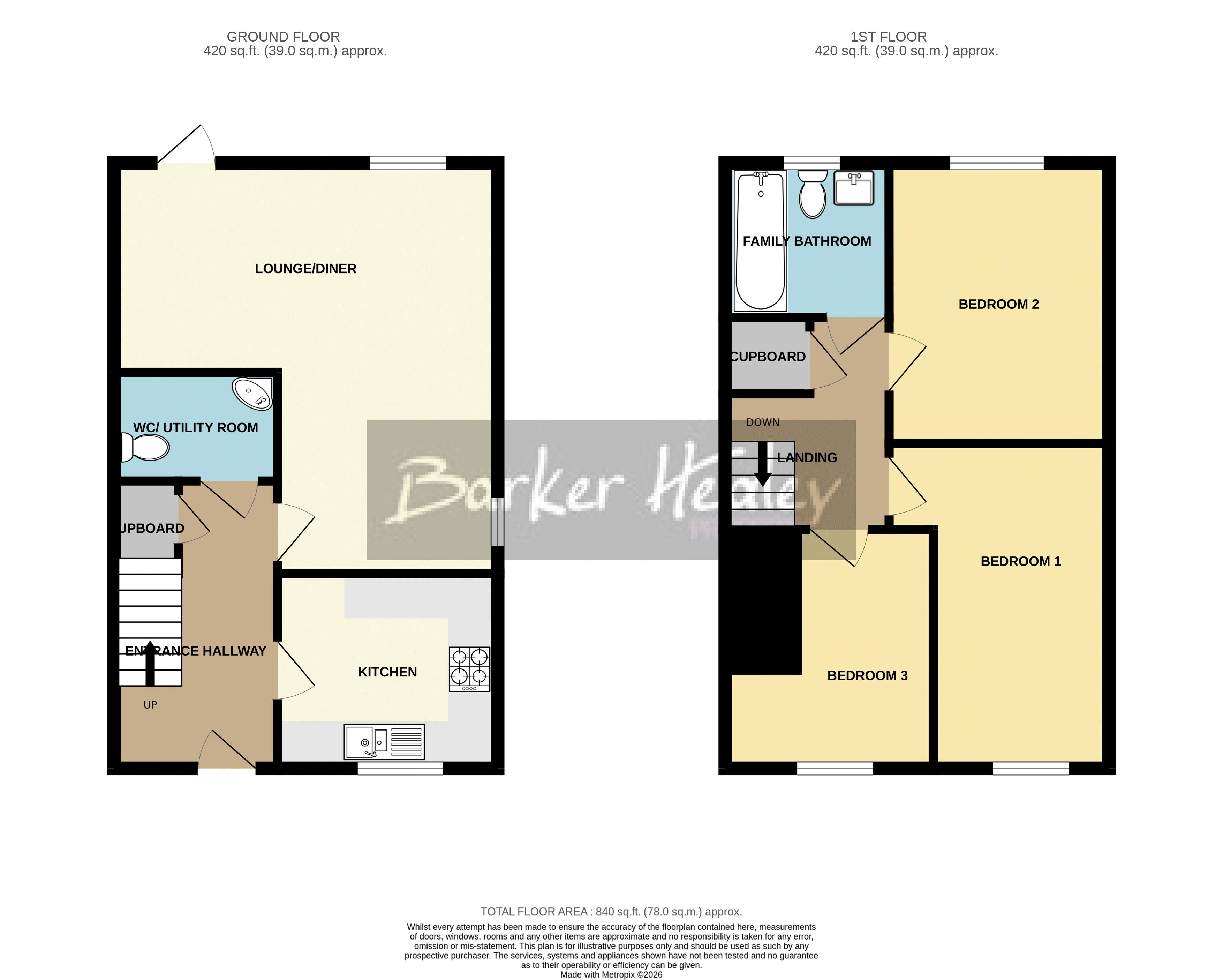 27, St. George Way, Newport floorplan