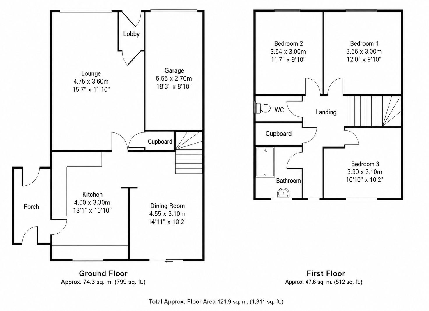38, Springvale Close, Rotherham floorplan