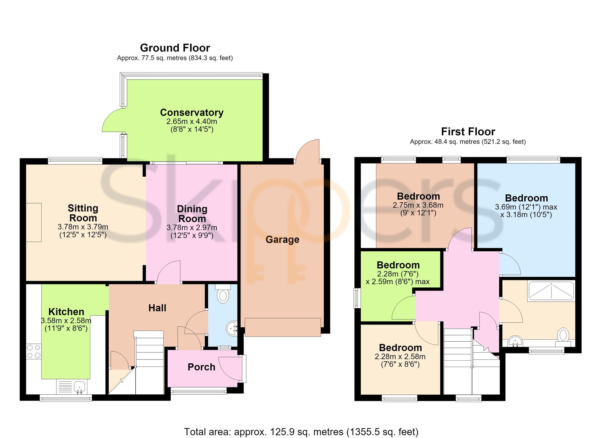 9 Fairfax Close, Folkestone floorplan