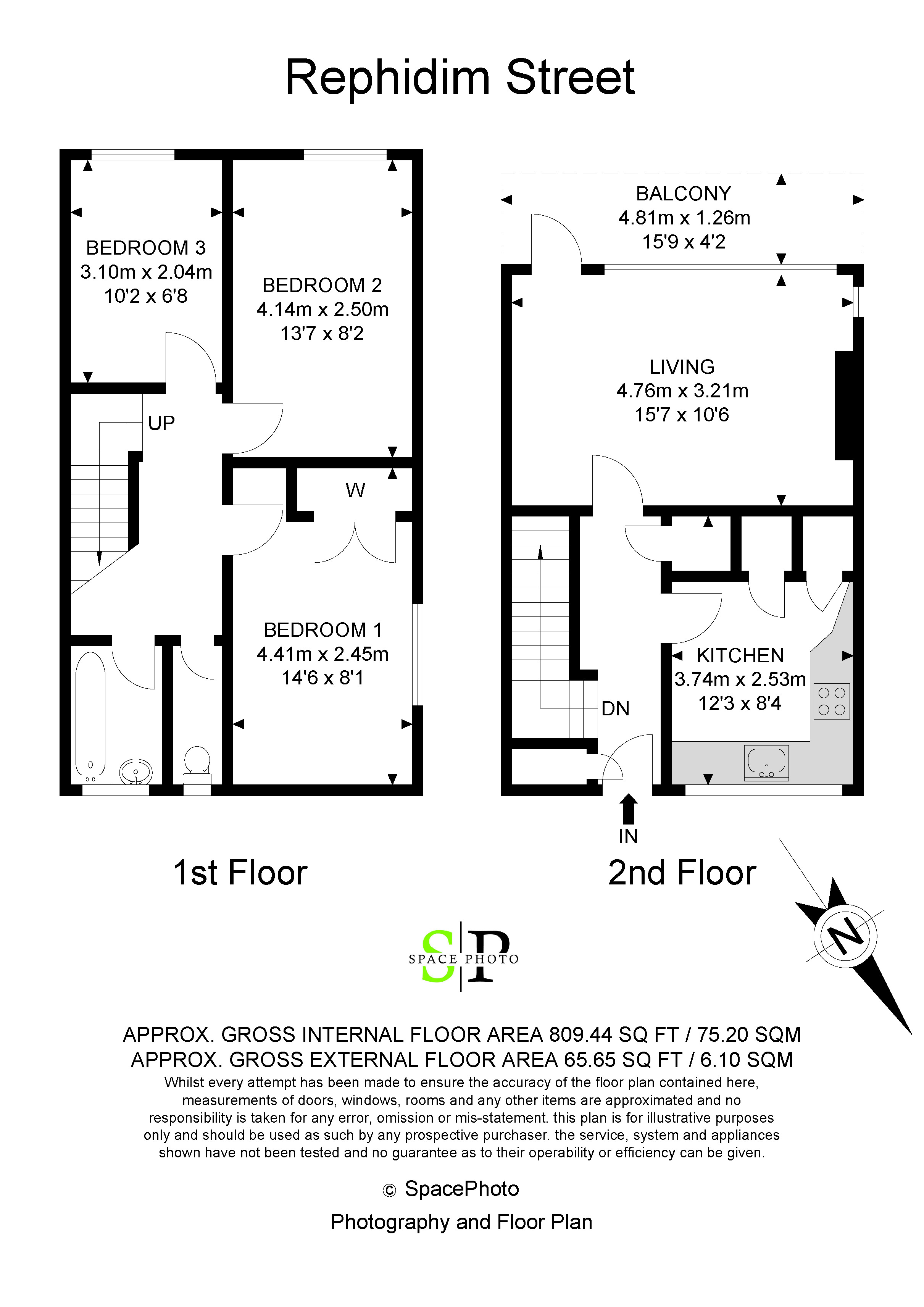 3 Bedrooms Flat for sale in Rephidim Street, London SE1