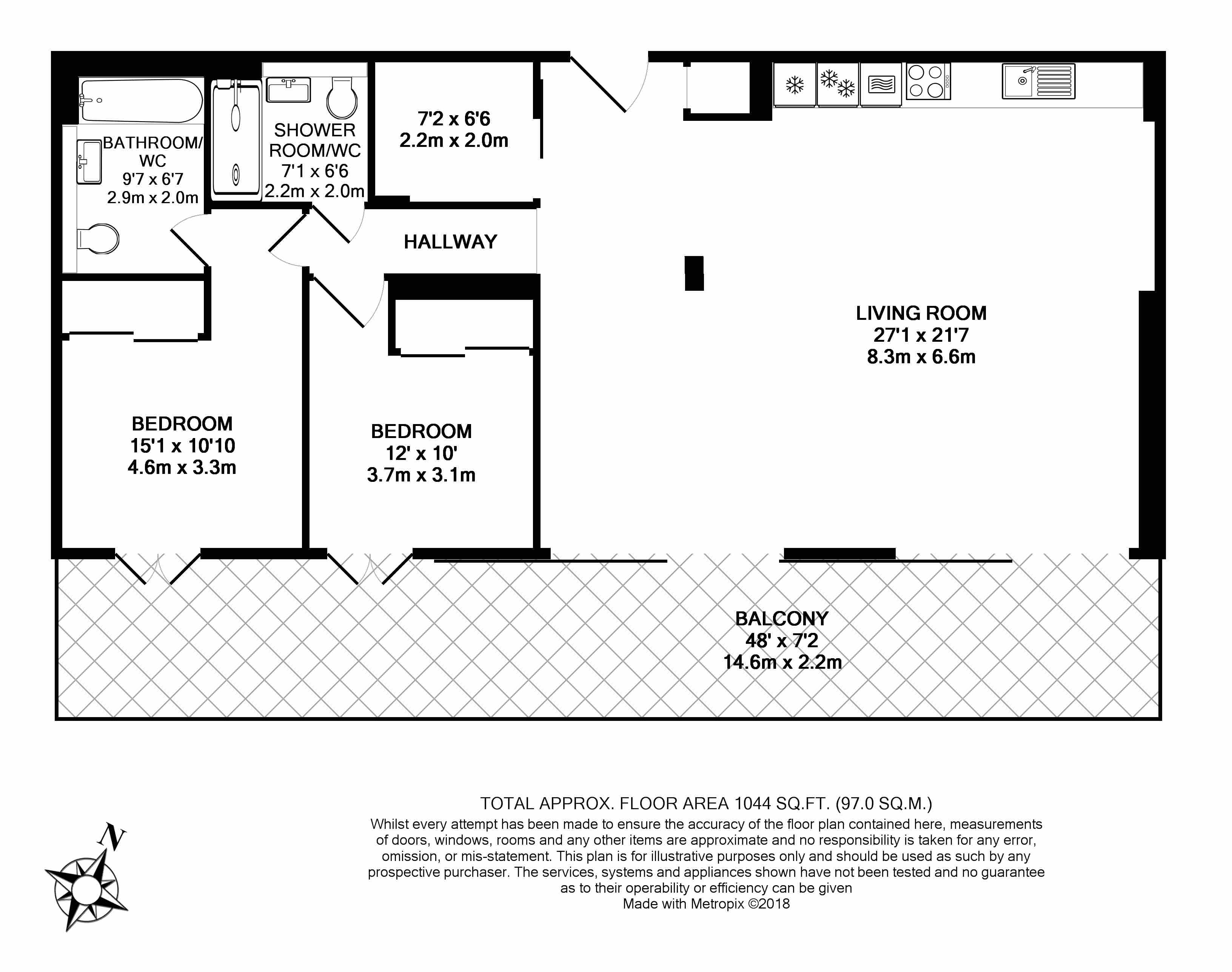 2 Bedrooms Flat to rent in The Henson, Oval Road, Primrose Hill / Camden, London NW1