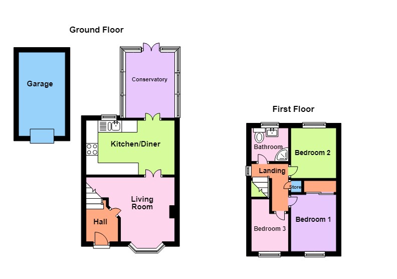 50, Measham Drive, Doncaster floorplan