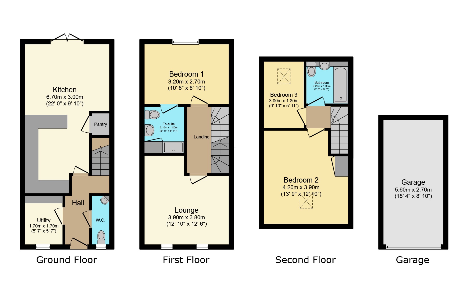 28, Iris Crescent, Lincoln, Lincolnshire, LN1 1AZ floorplan