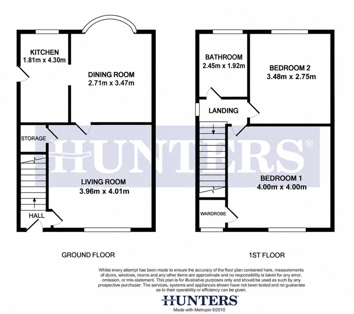38, Northfield Avenue, Wigston floorplan