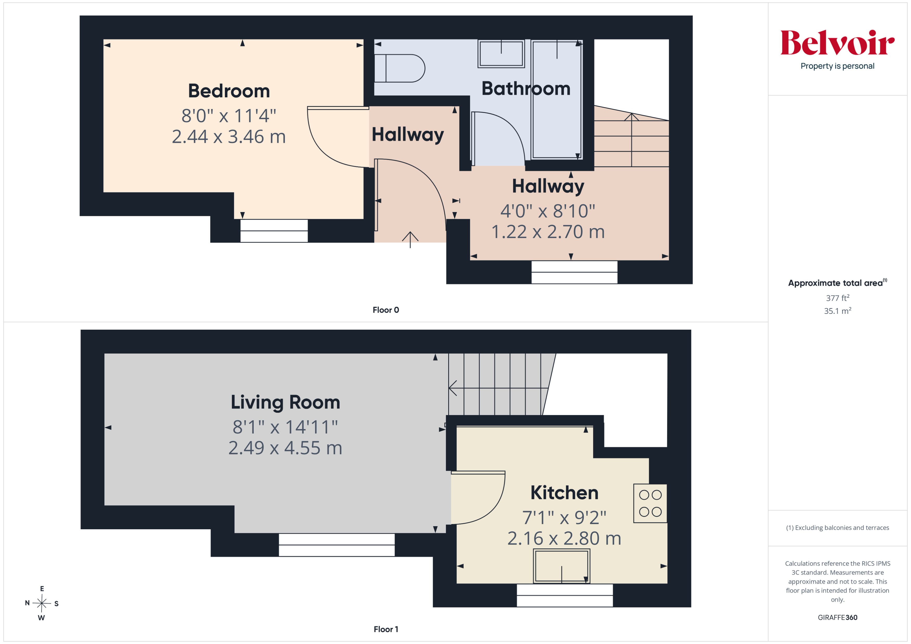 12a, Norfolk Street, Springfield floorplan