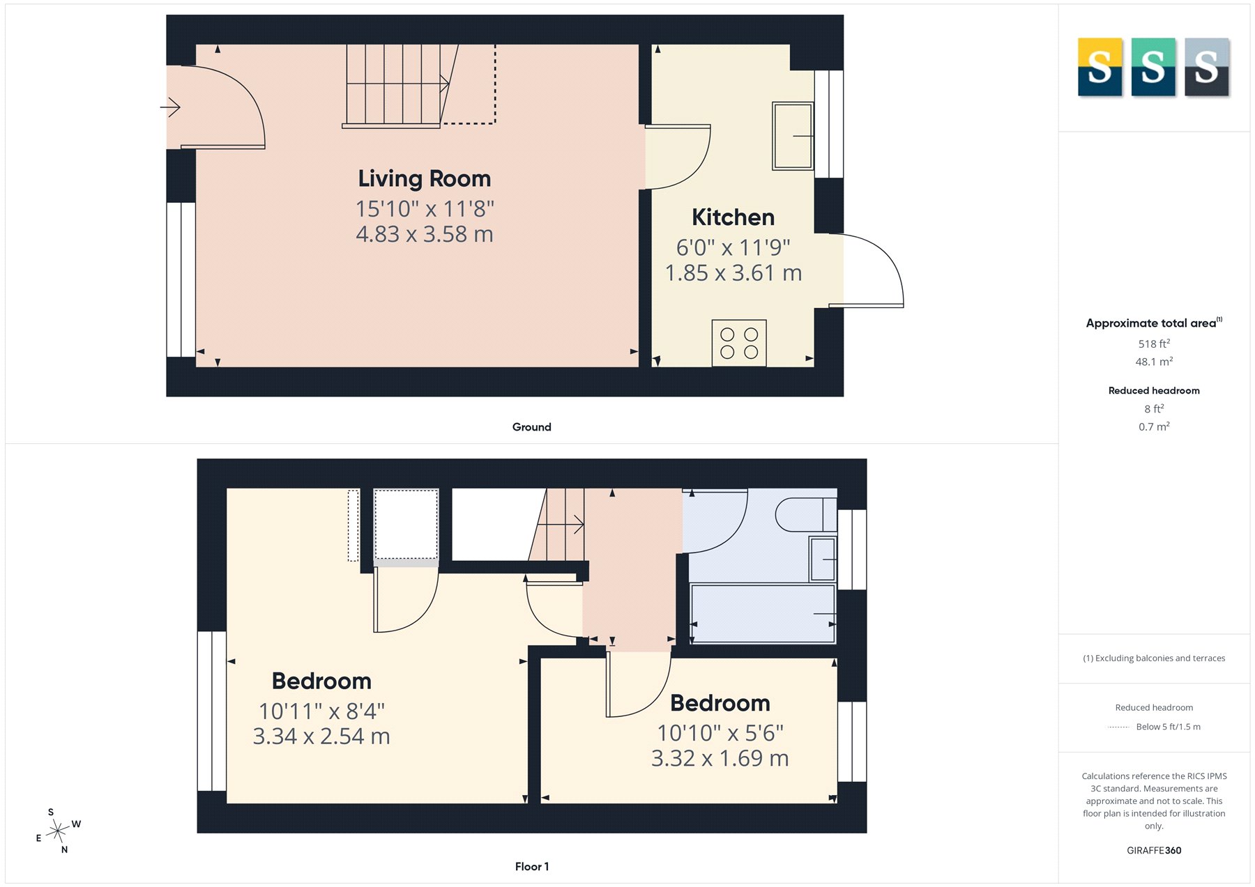 38, Habershon Drive, Camberley floorplan