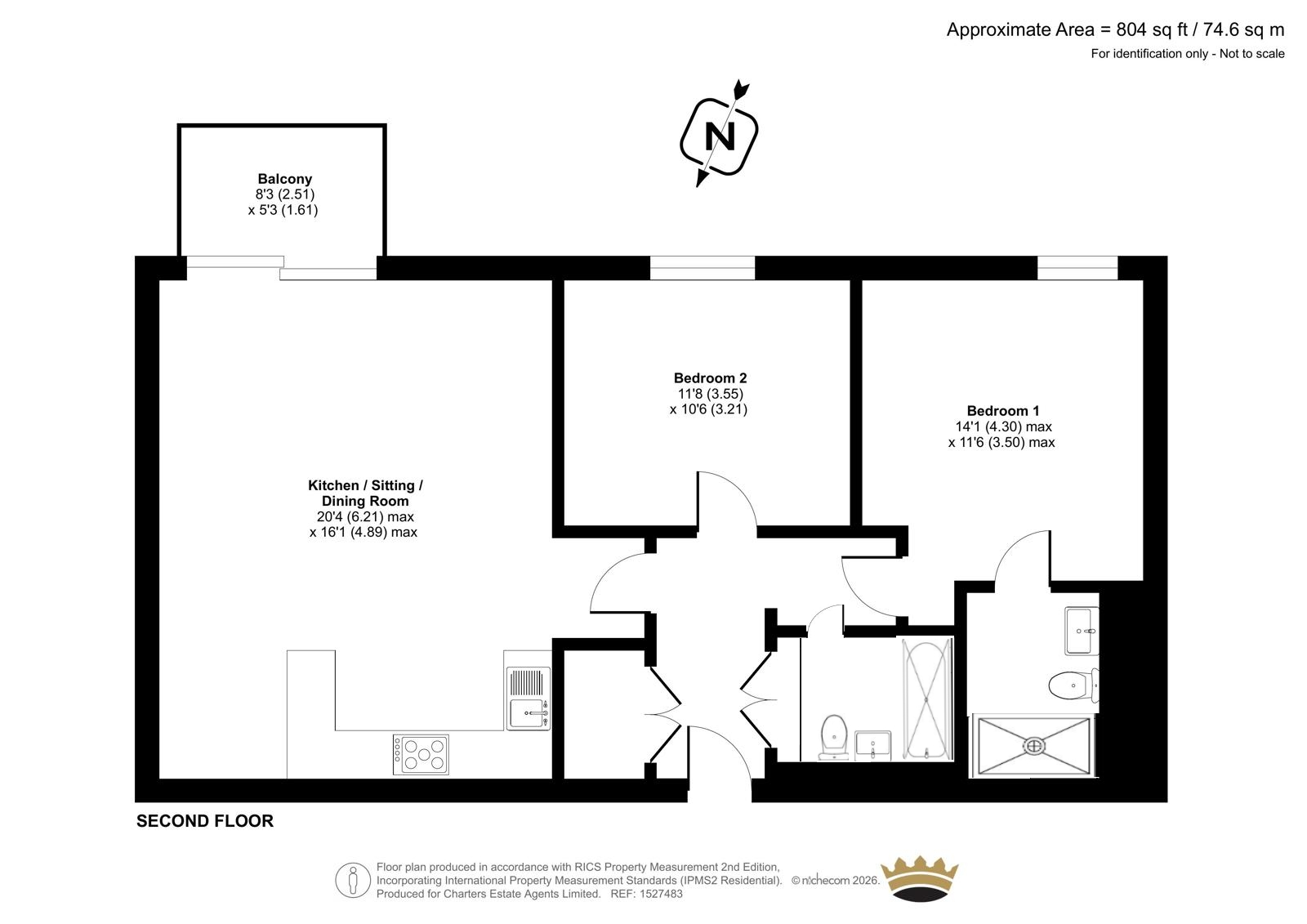 9 Riverside House,, Thomas Blake Avenue, Hampshire floorplan