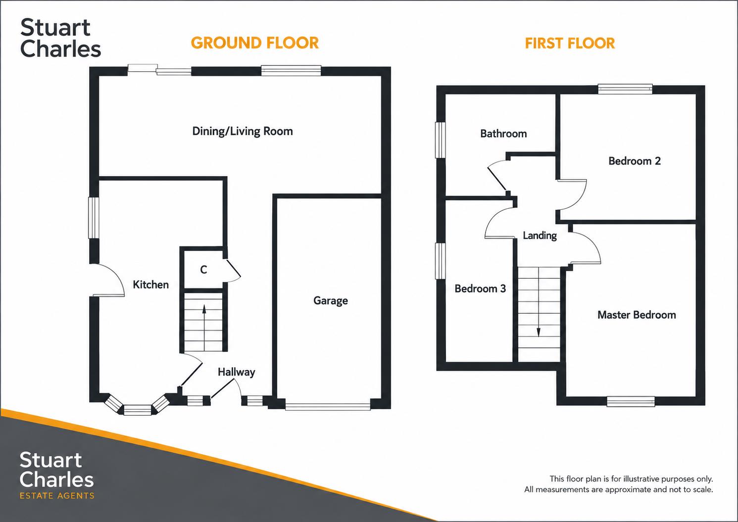 Katrine Close, Corby floorplan