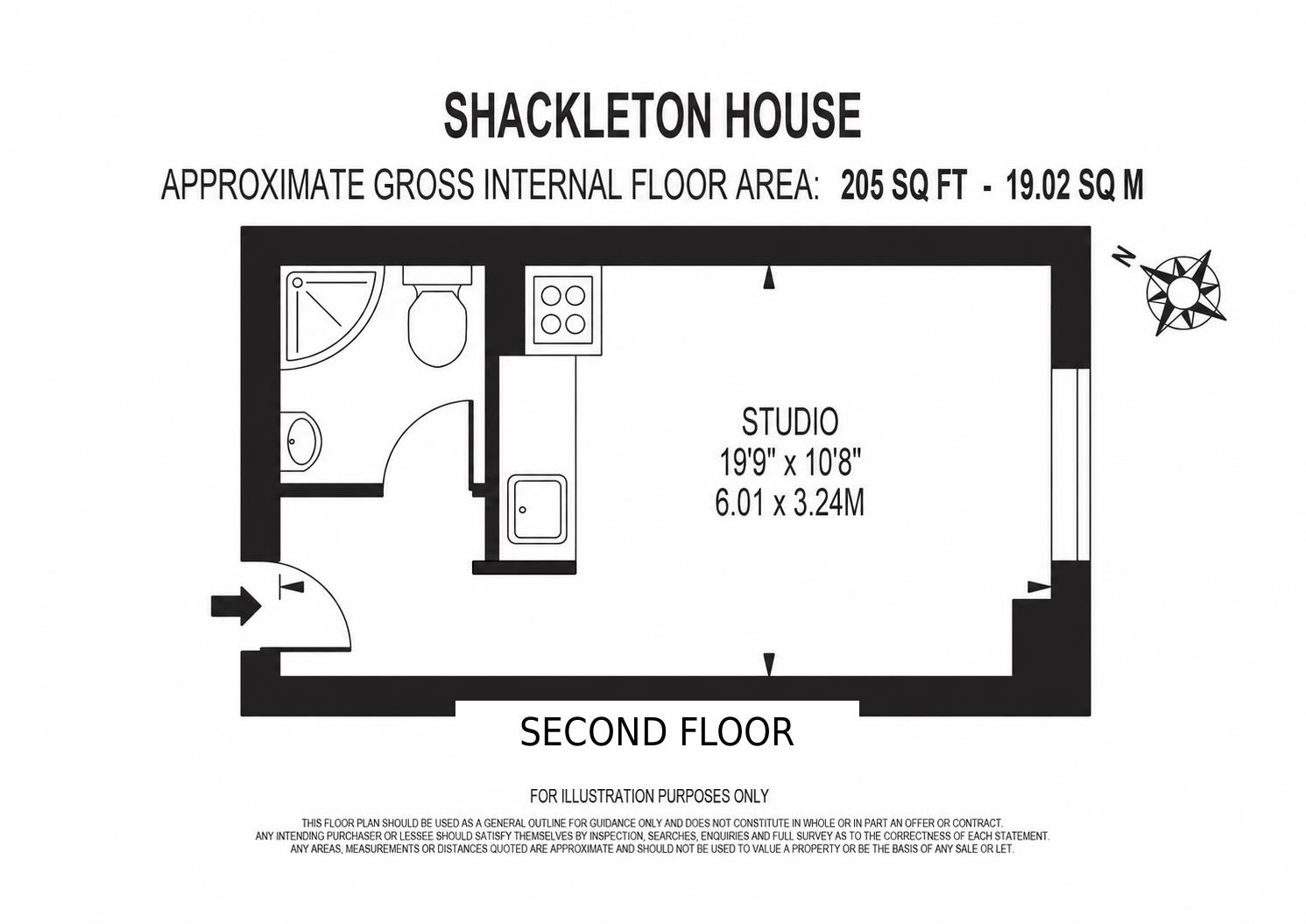Unit 116, Shackleton House, 209, Purley Way, CROYDON floorplan