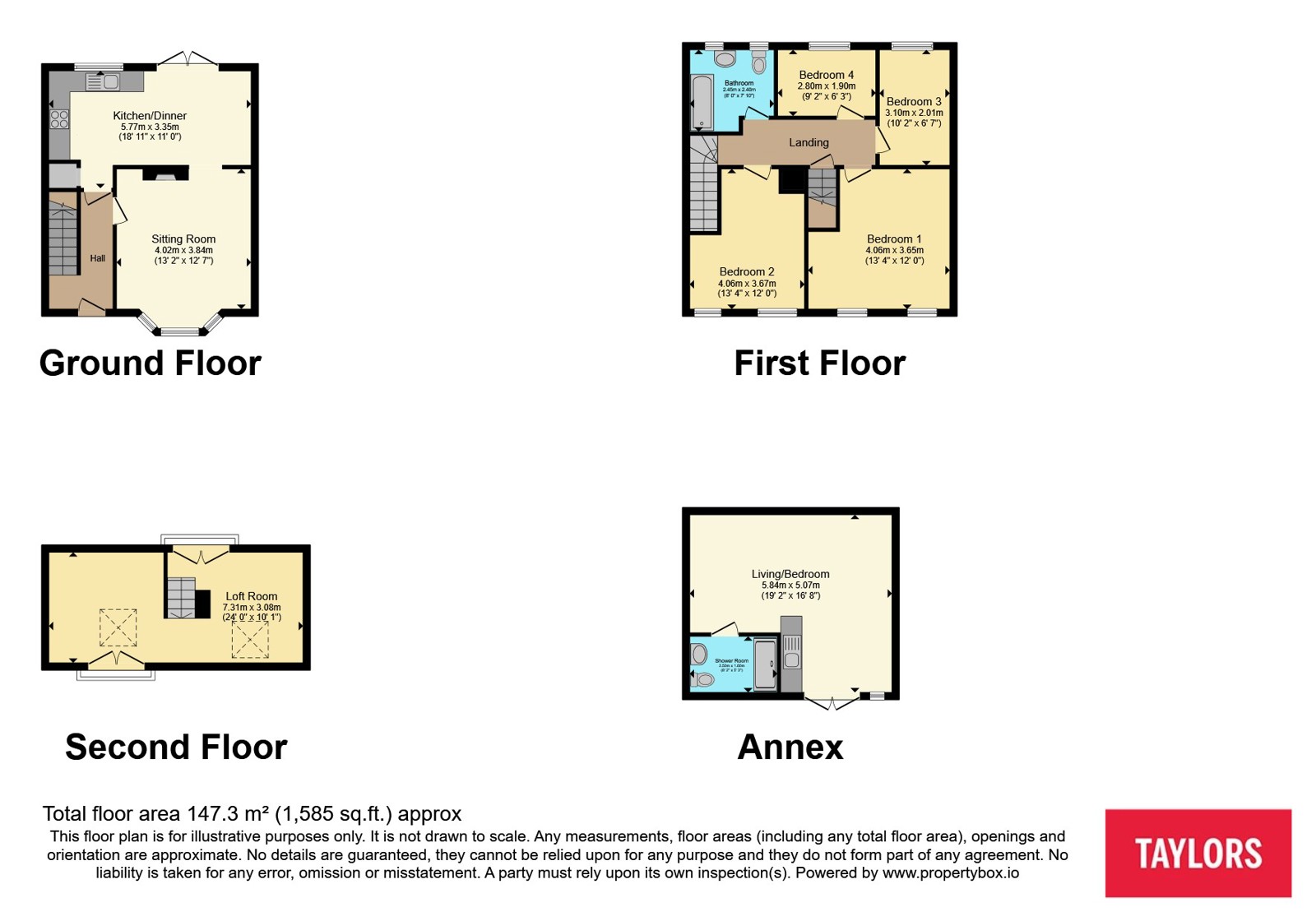 3, Marjoram Close, Oxfordshire floorplan