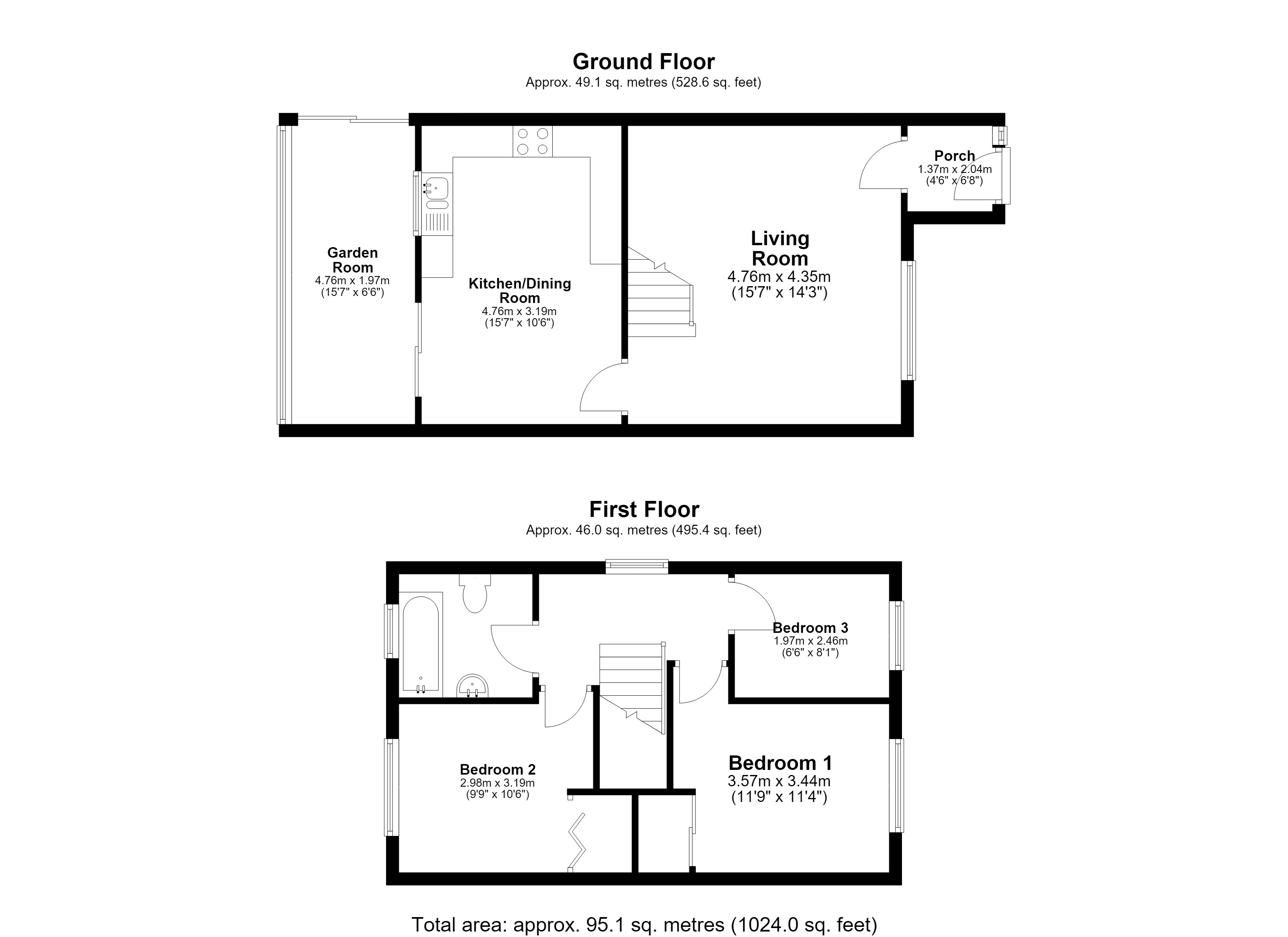 72, Barrington Road, Swindon floorplan