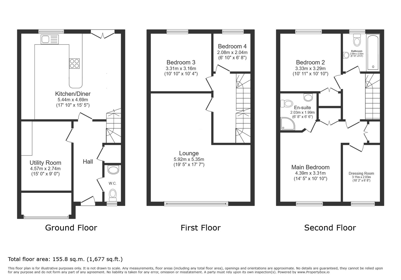 220, Adventurers Quay, Cardiff floorplan
