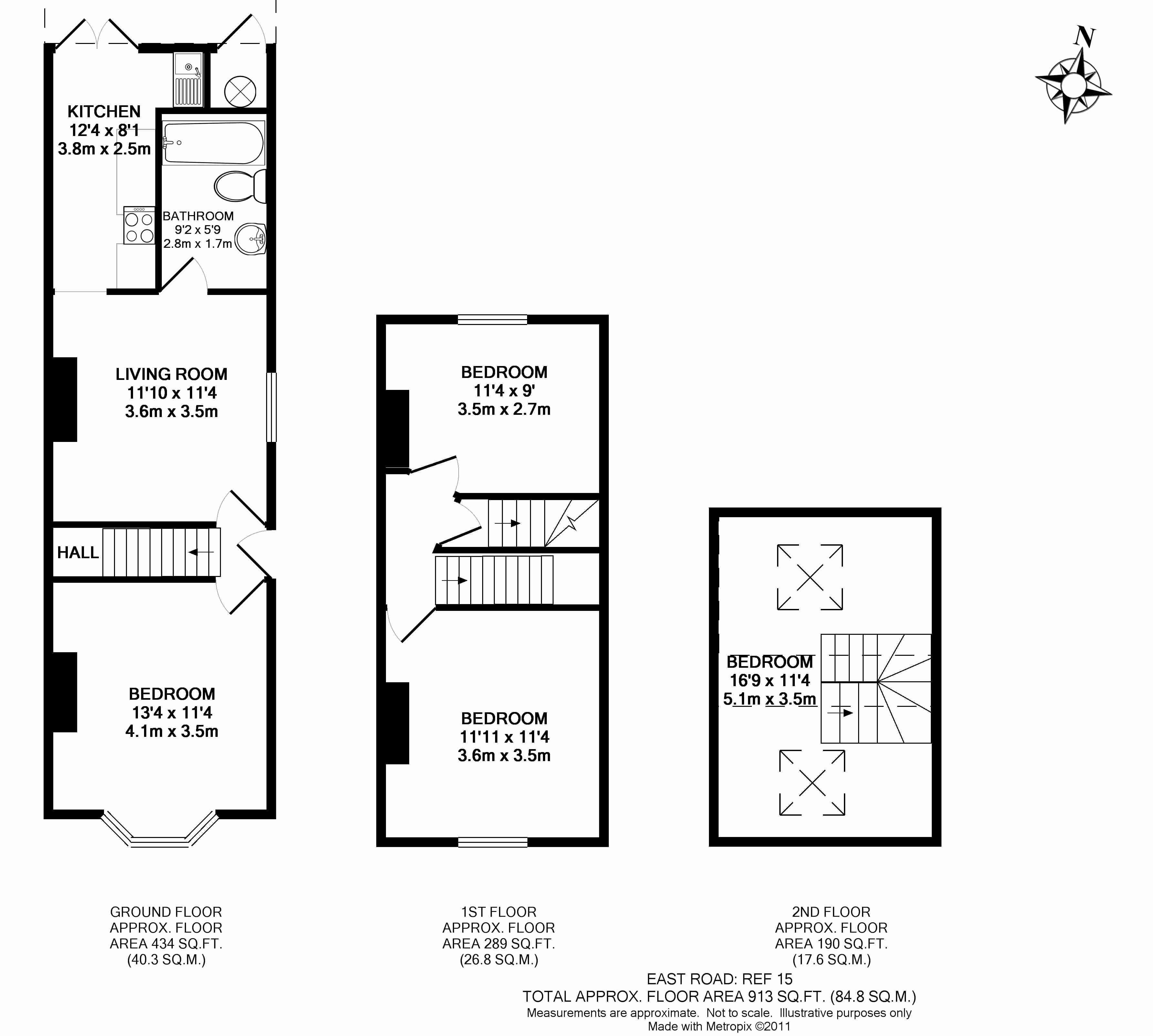 East Road, Kingston upon Thames floorplan