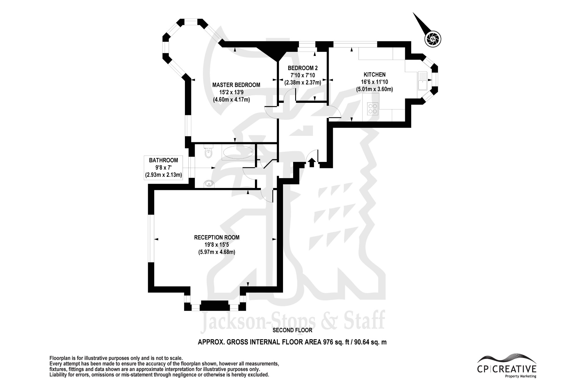 83, Wimbledon Hill Road, London floorplan