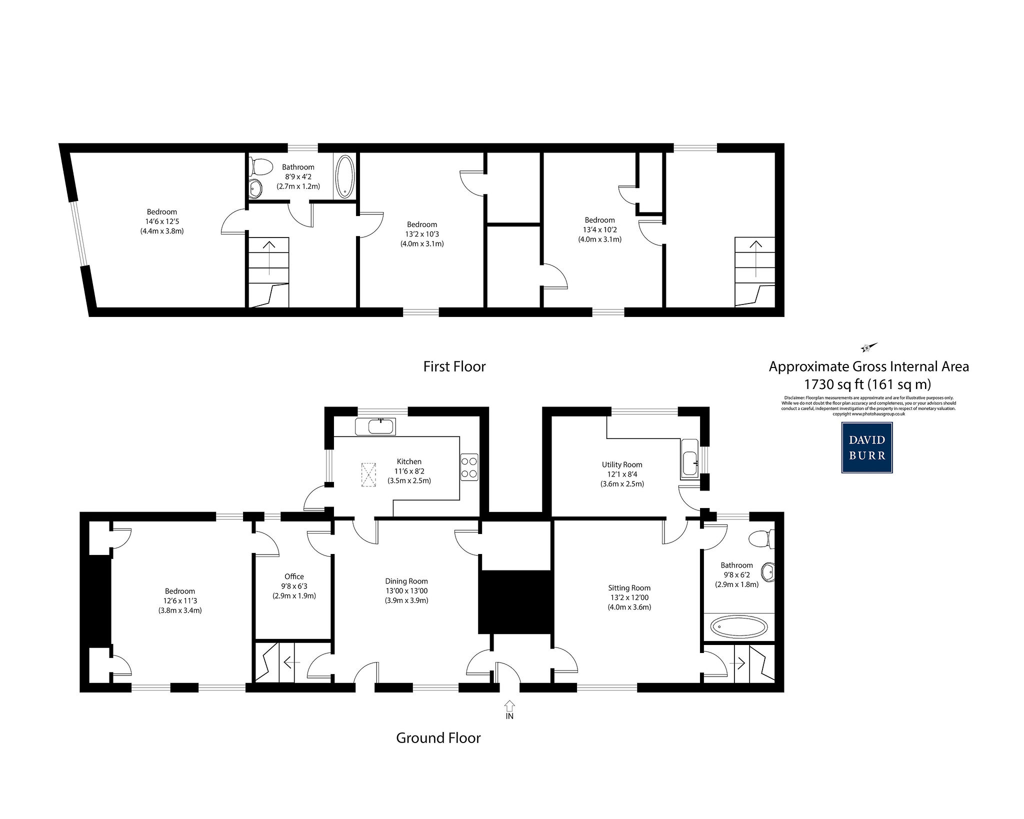 1 & 3, West Wratting Road, Cambridge floorplan