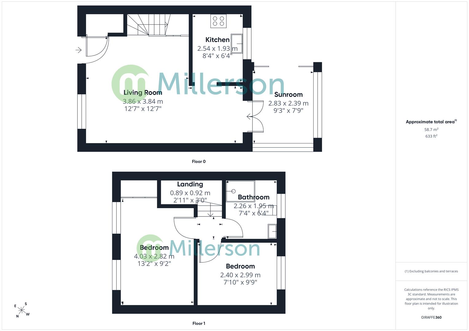 11A, Roskear Fields, Cornwall floorplan