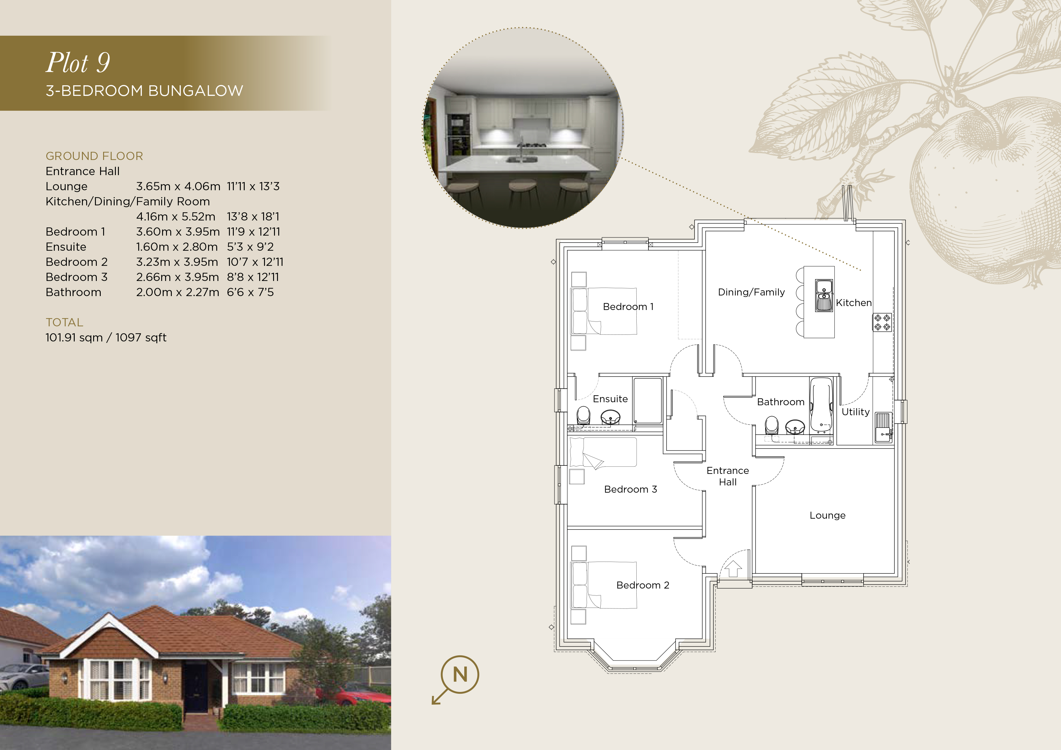 9, The Orchards, East Sussex floorplan
