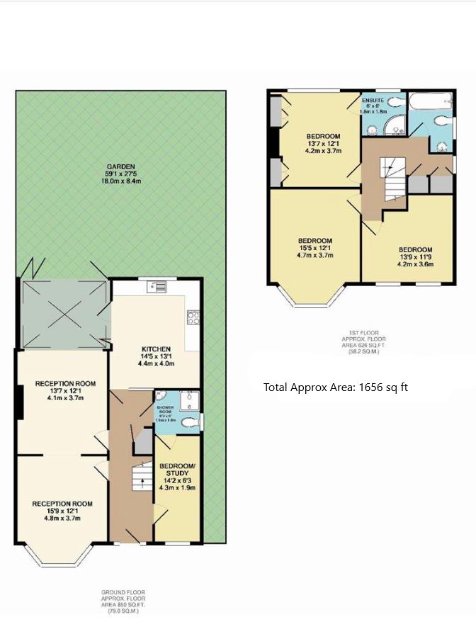36, Worcester Crescent, Mill Hill, NW7, Mill Hill floorplan