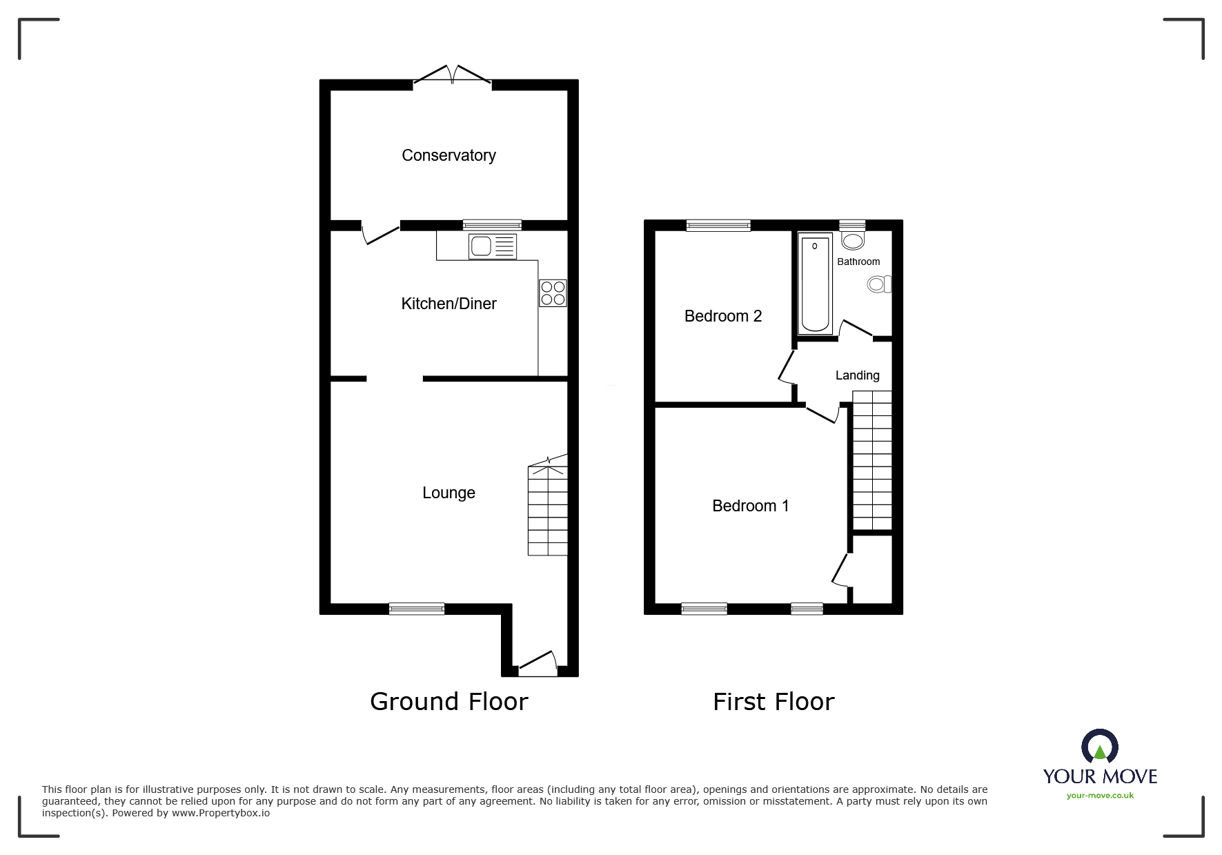 14, Keats Close, Leicester floorplan
