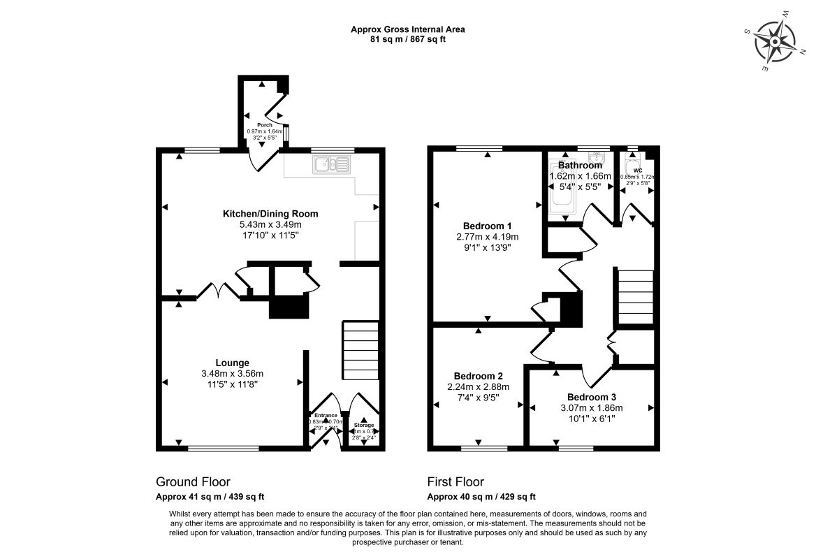 14, Dove Walk, Bolton floorplan