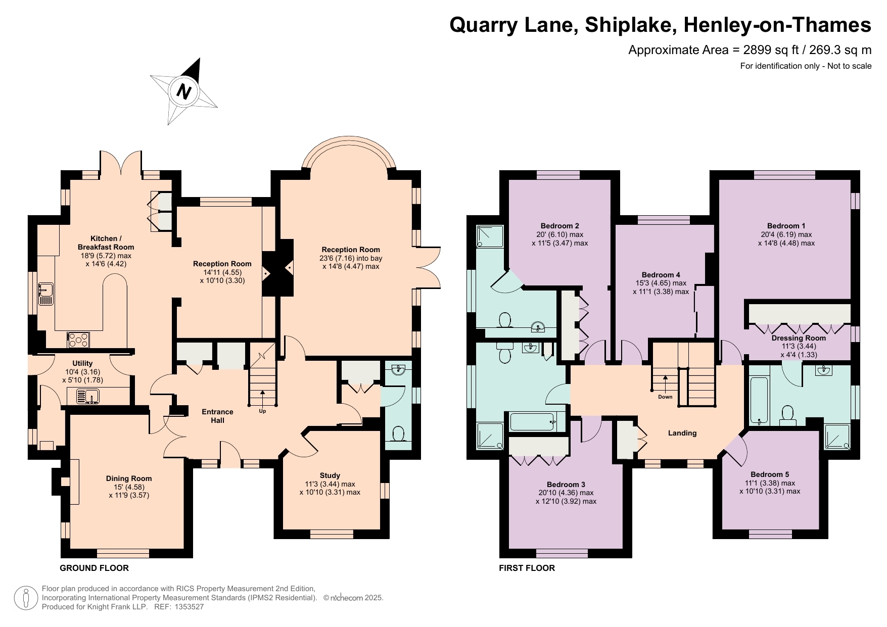 2, Quarry Lane, HENLEY-ON-THAMES floorplan