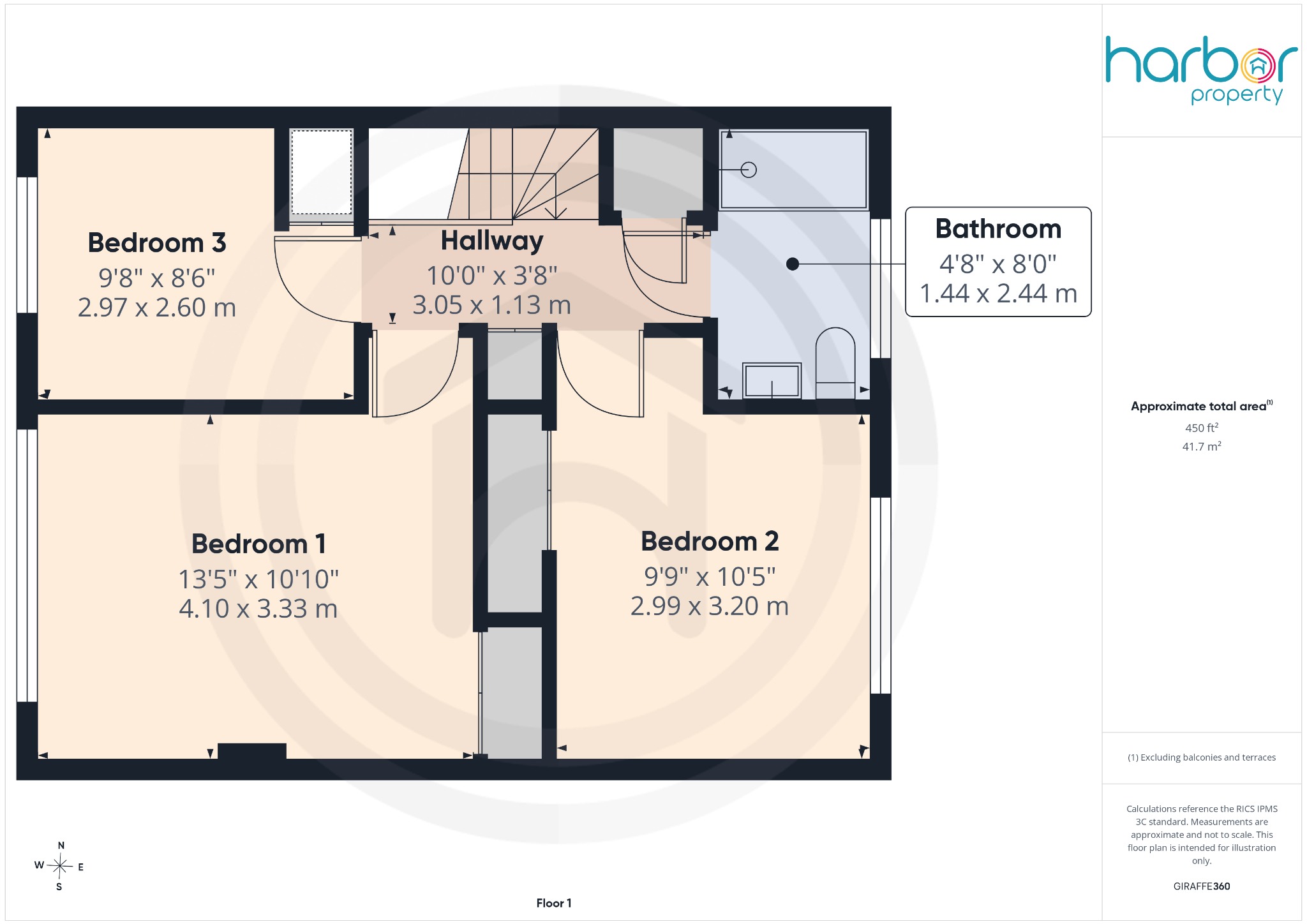 29, Viewfield Avenue, Glasgow floorplan