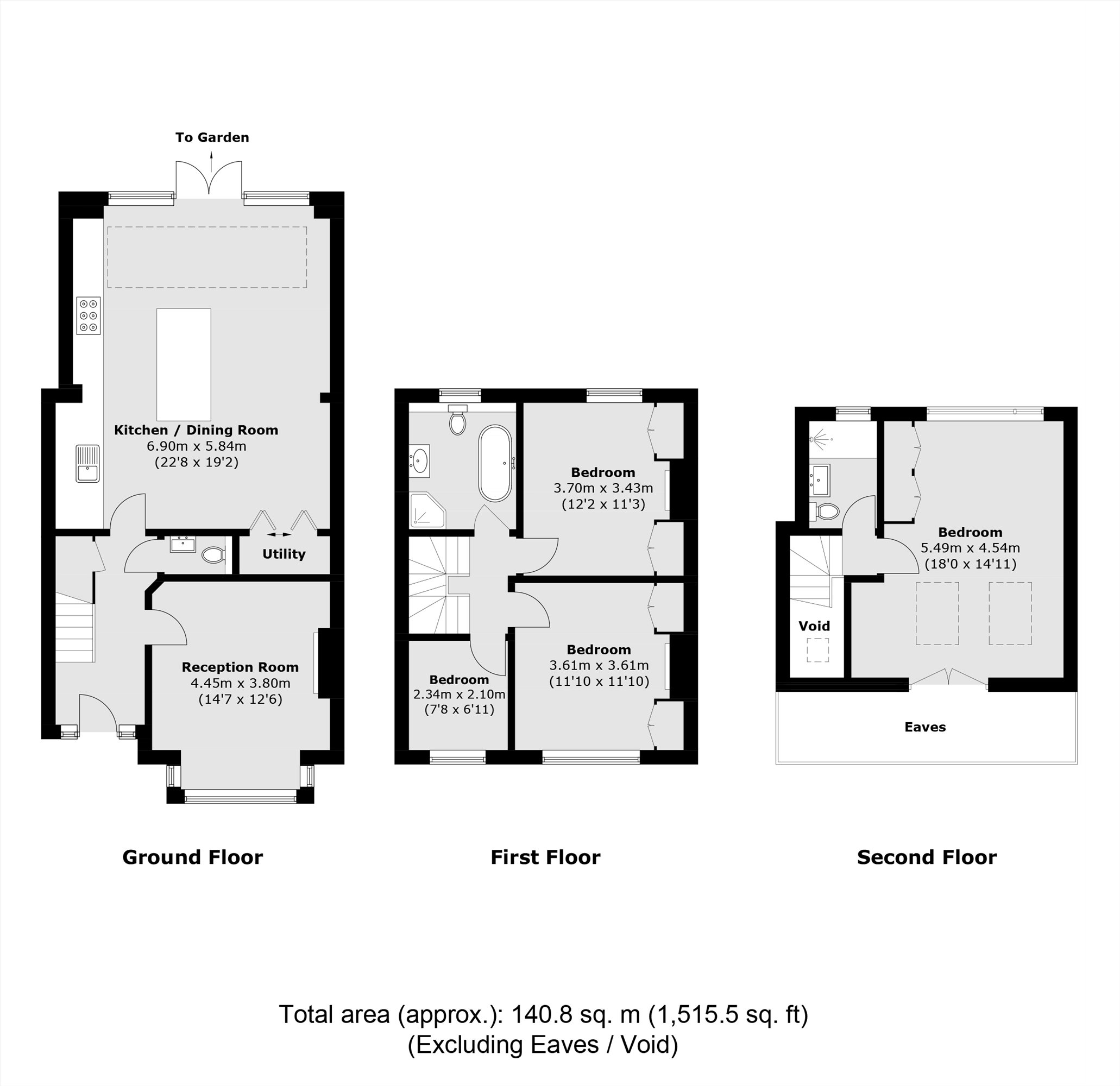 63, Riseldine Road, London floorplan
