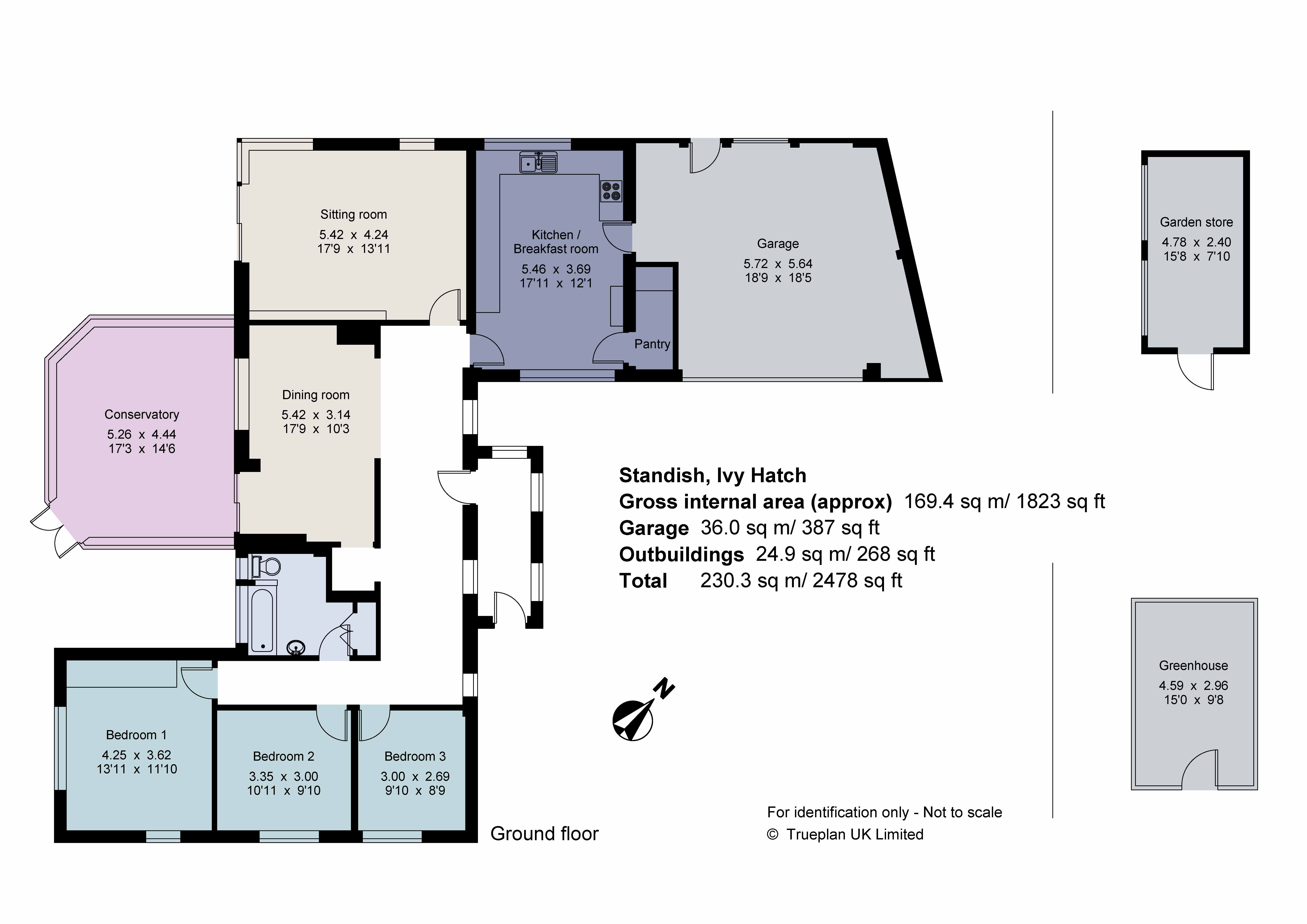 Standish,, Ismays Road, Sevenoaks floorplan