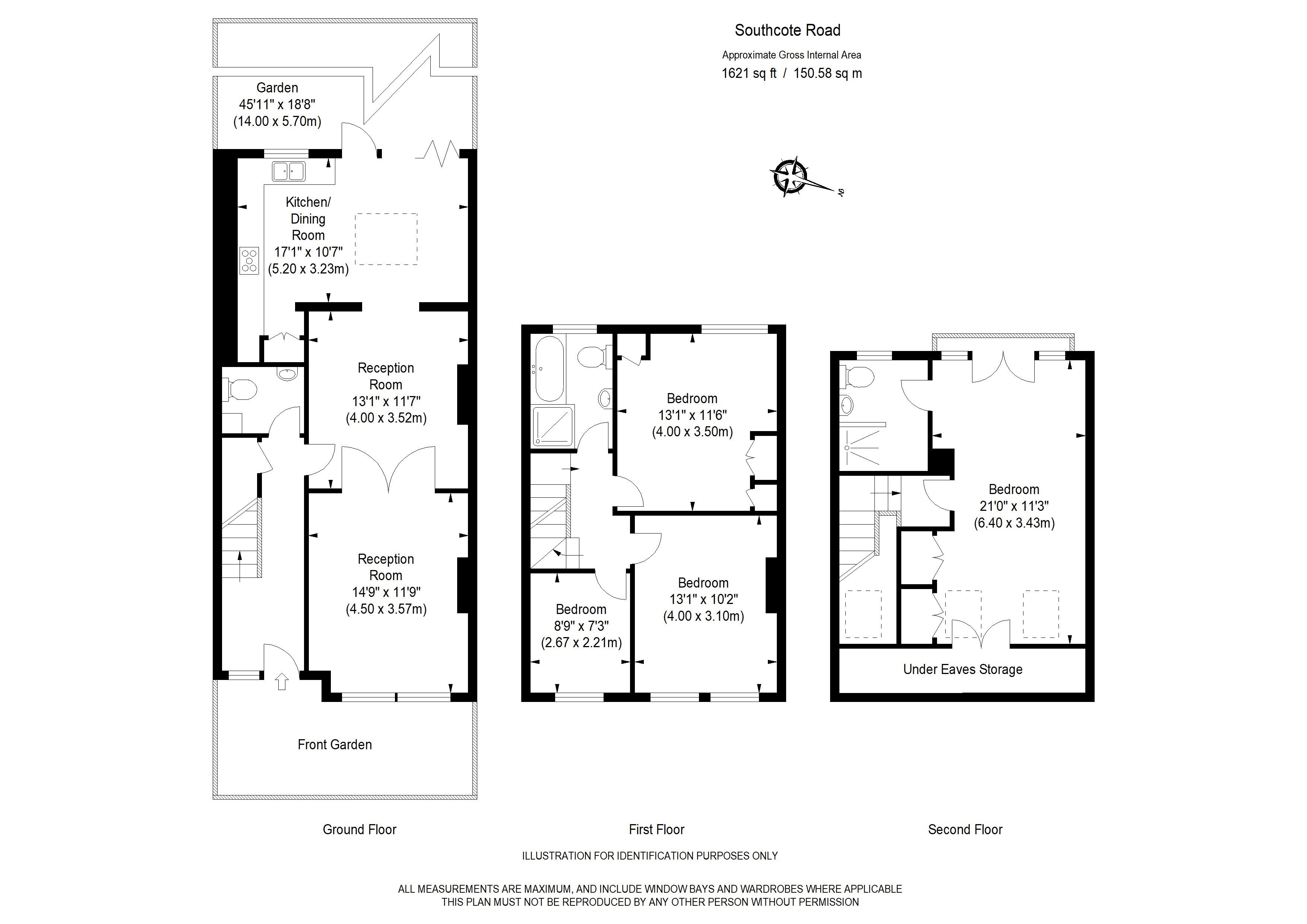 7, Southcote Road, London floorplan