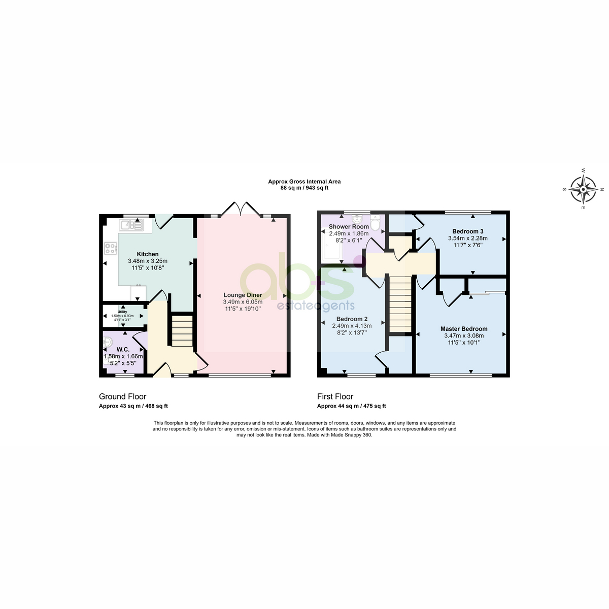 136, Spynie Street, Elgin floorplan