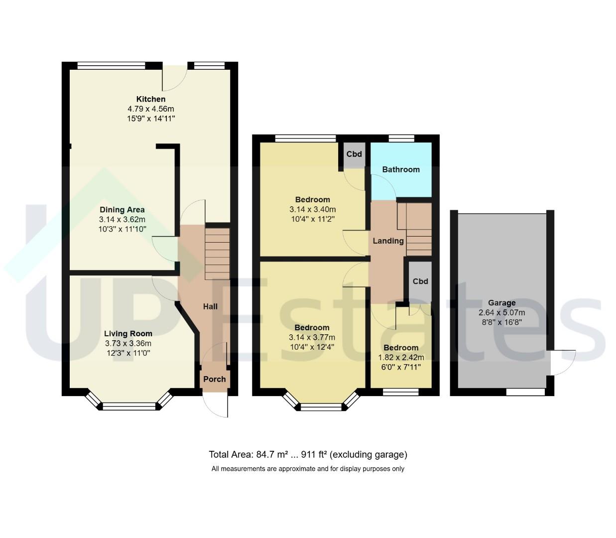 207, Scots Lane, Coventry floorplan