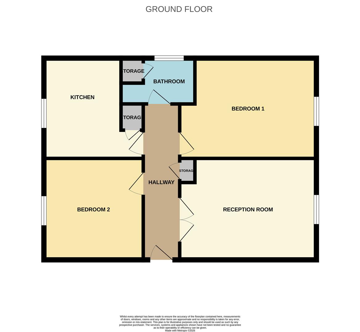 Flat 6, St. Marys Court, Taylor Street, Hyde floorplan
