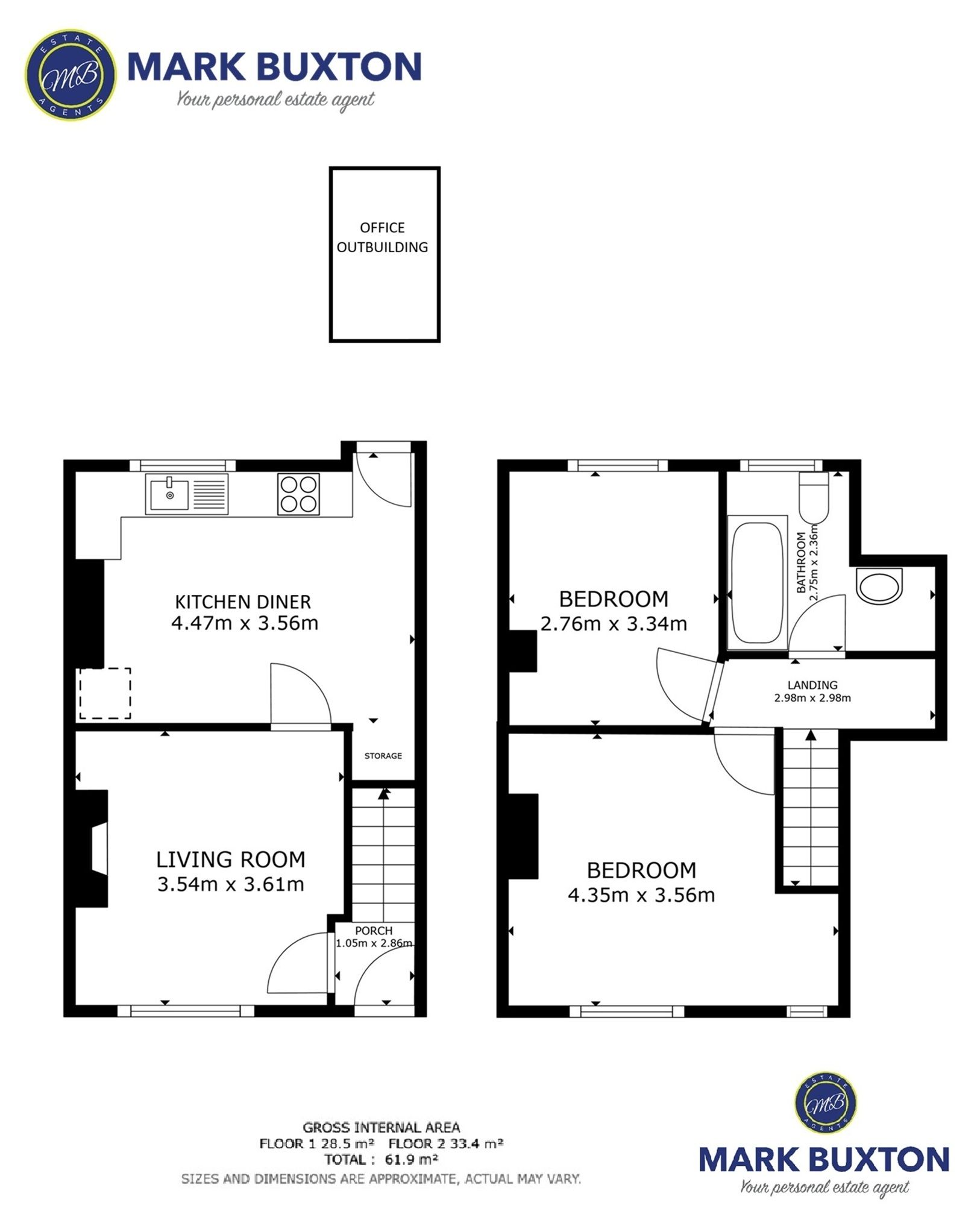 27 Reeves Avenue, Newcastle-under-Lyme floorplan