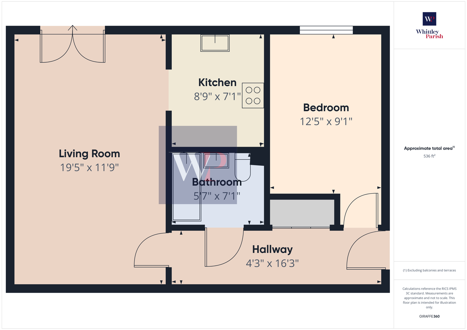 64, Honeysuckle Way, Attleborough floorplan
