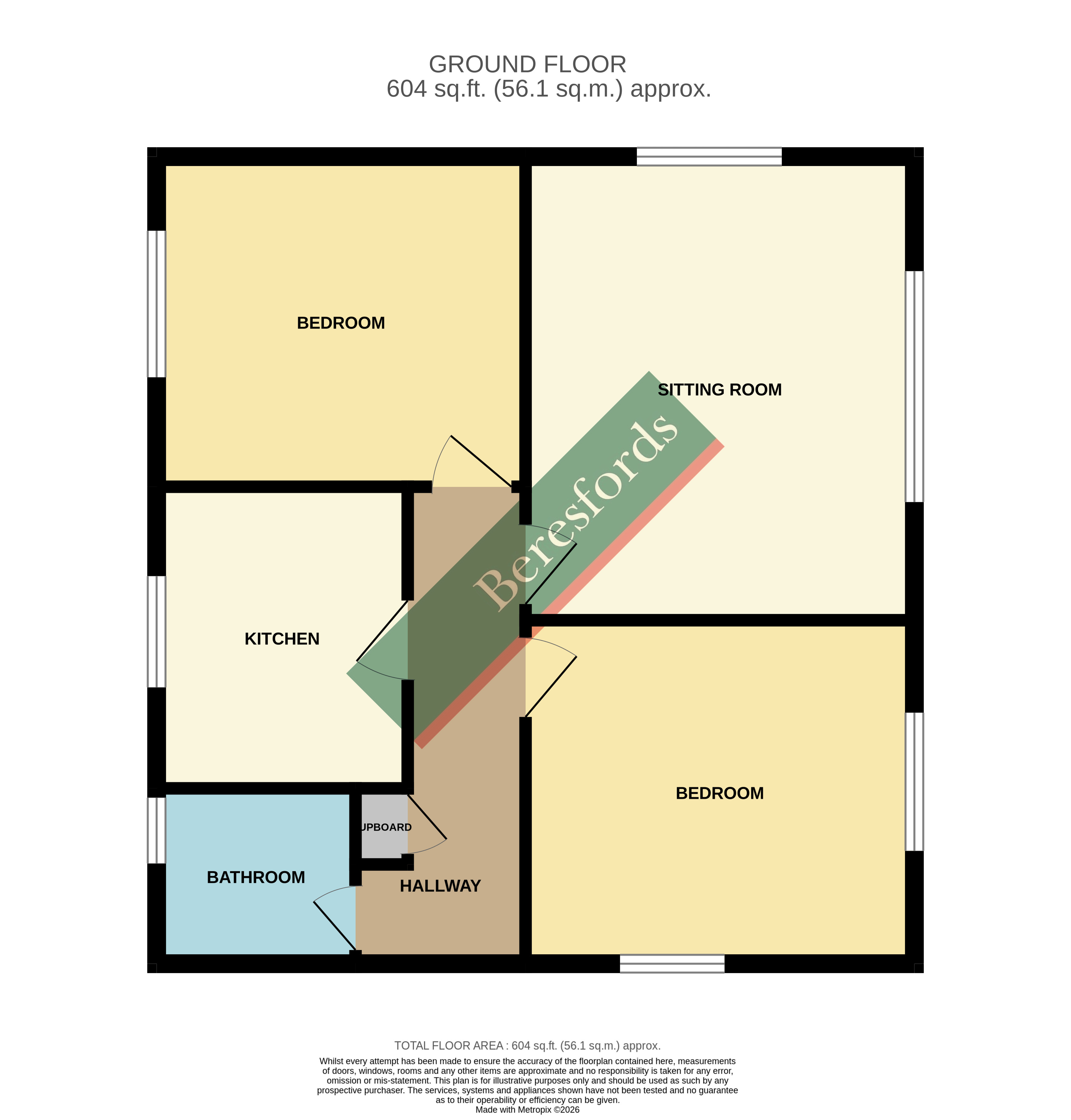 30, Prospect Place, Collier Row floorplan