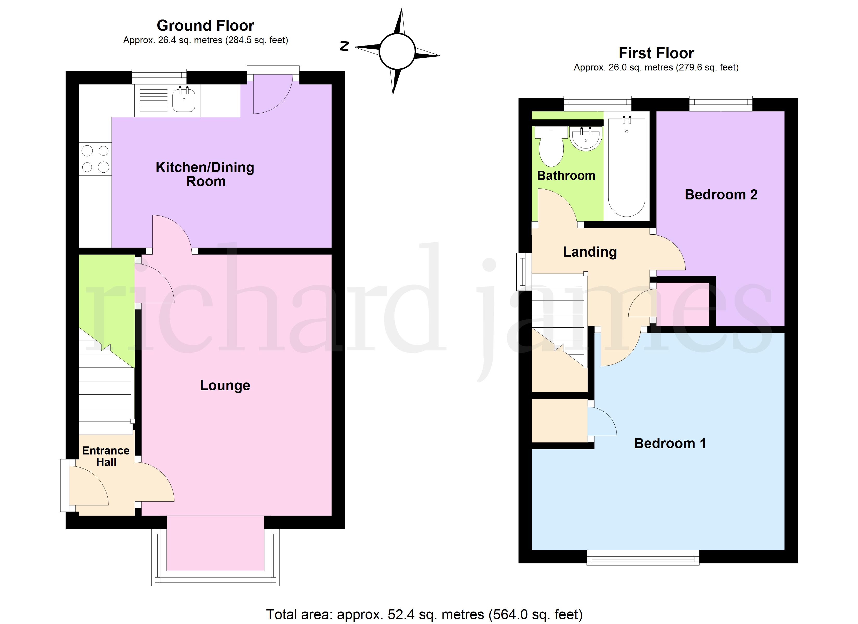 29, Elizabeth Close, Wellingborough floorplan