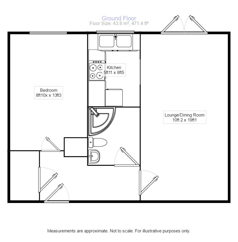 1 Bedrooms Flat for sale in Willow Grange Tilley Close, Hoo, Rochester ME3