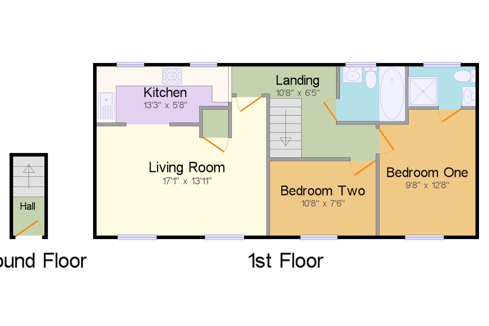 2 Bedrooms Semi-detached house for sale in Appleton Mead, Biggleswade, Bedfordshire, England SG18