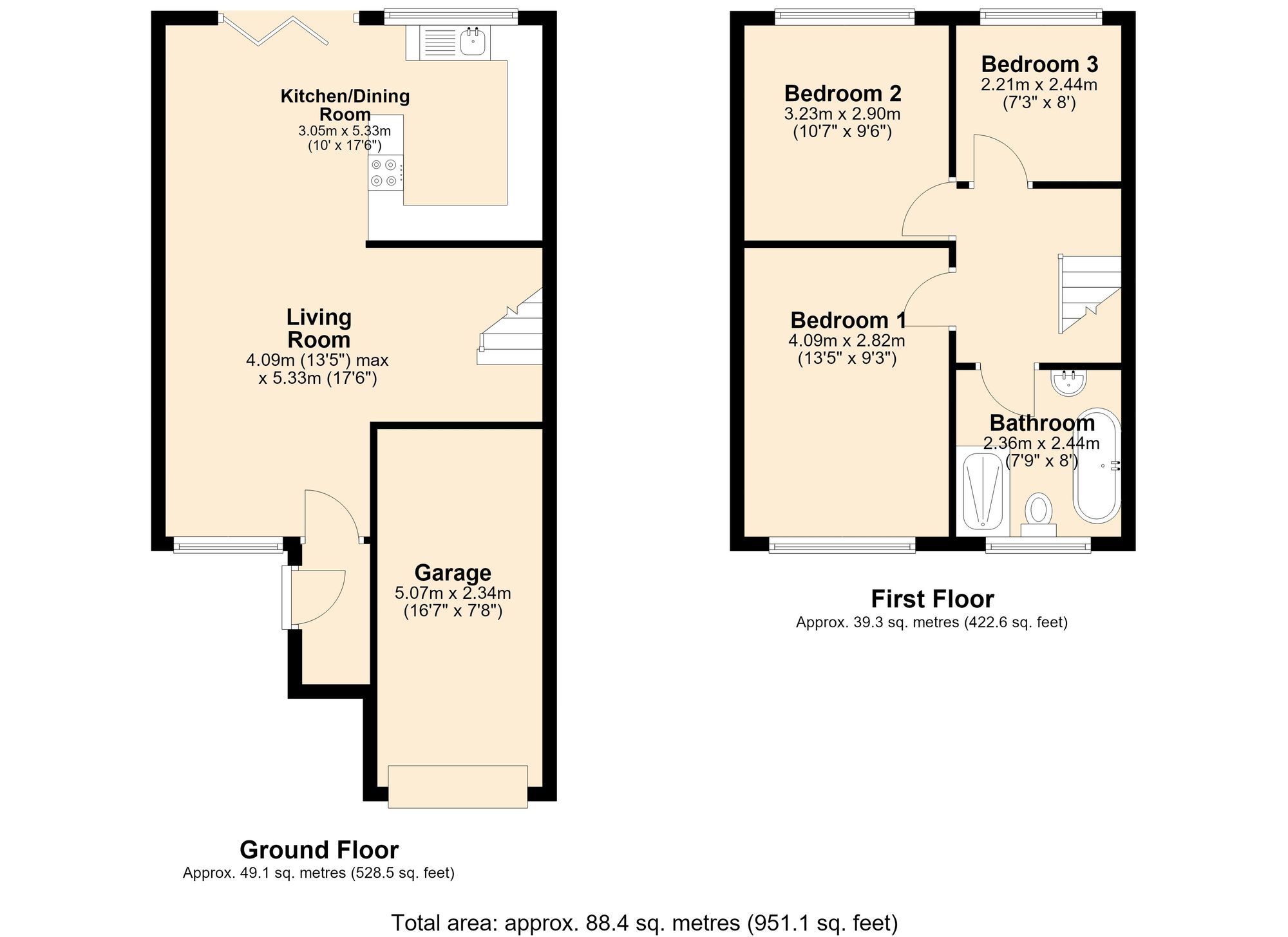 5 Kent Drive, Blackburn floorplan