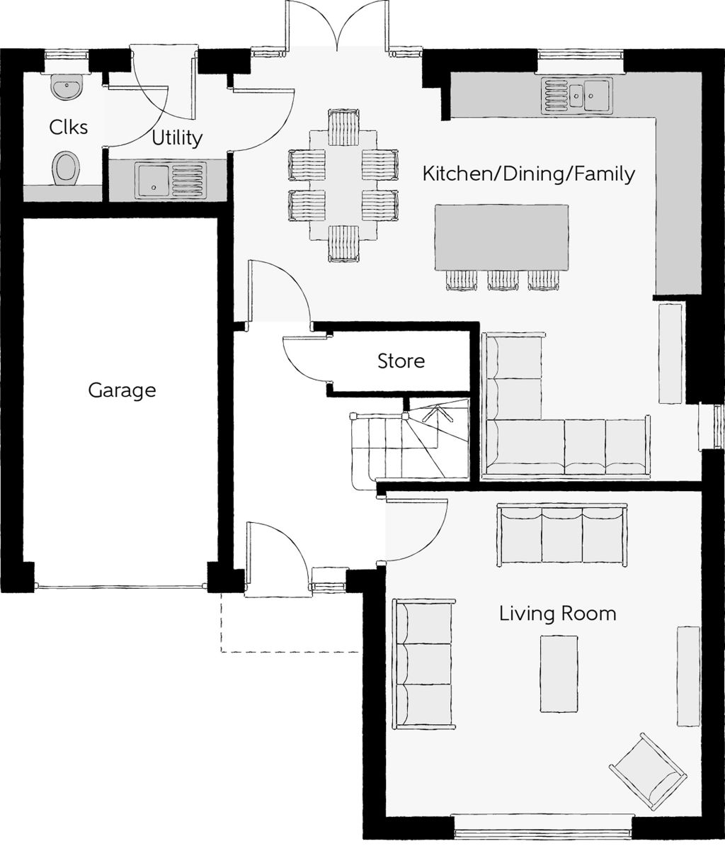 193, Liverpool Road, Lydiate floorplan