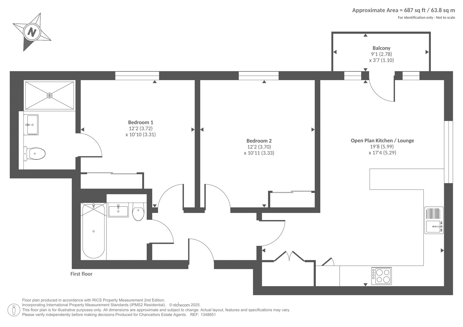 Audrey House, Maidenhead floorplan