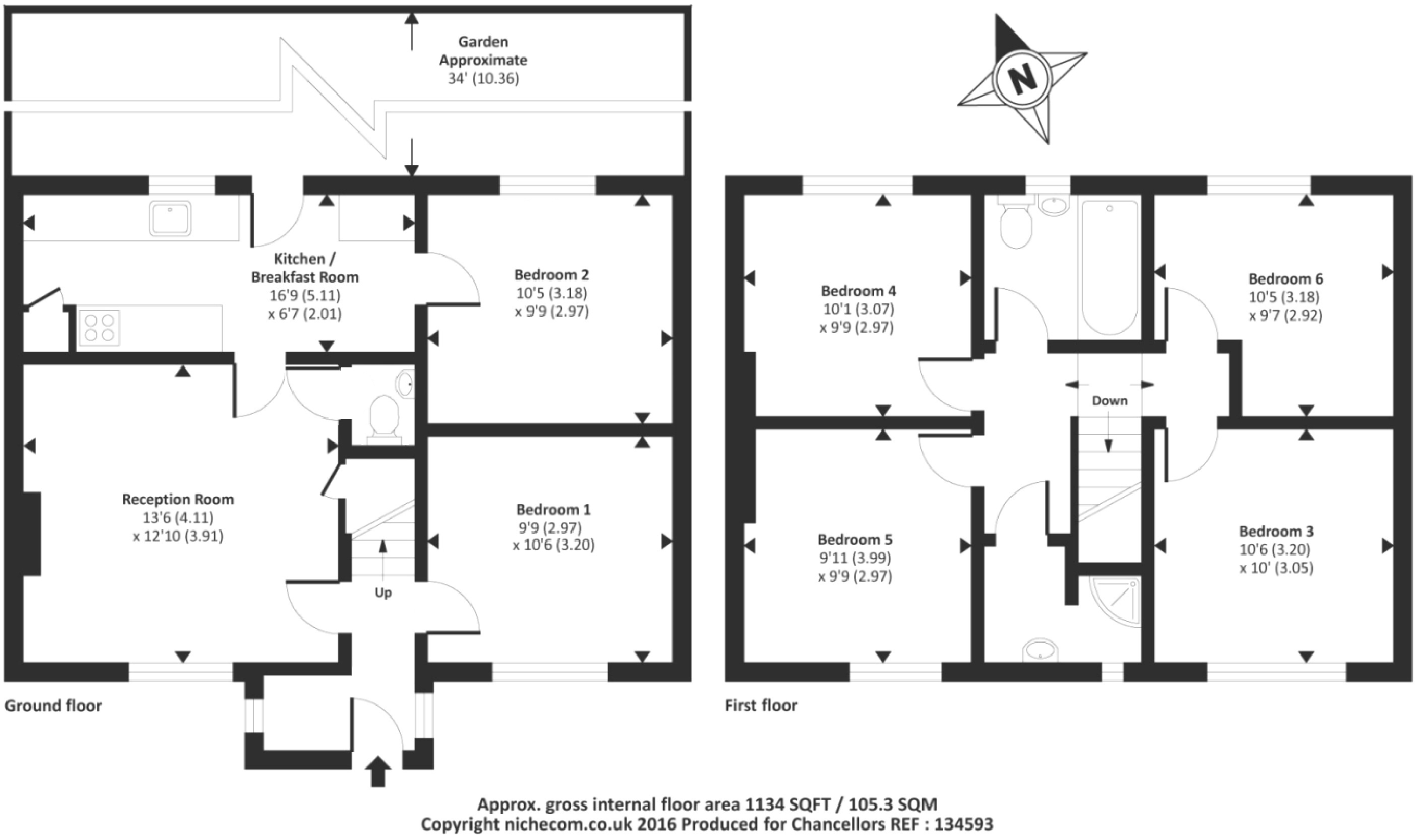 32, Fullers Avenue , Surbiton floorplan