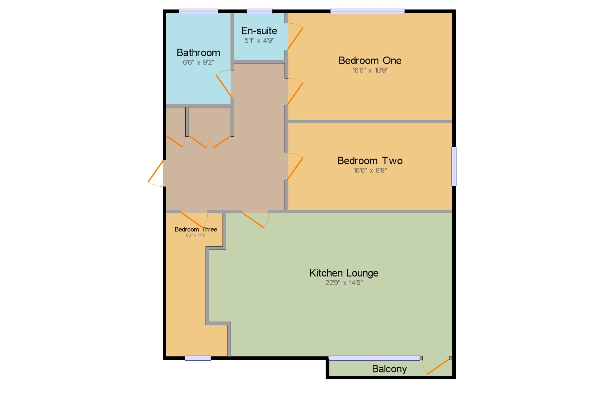 3 Bedrooms Flat for sale in Halcyon House, Private Road, Enfield EN1