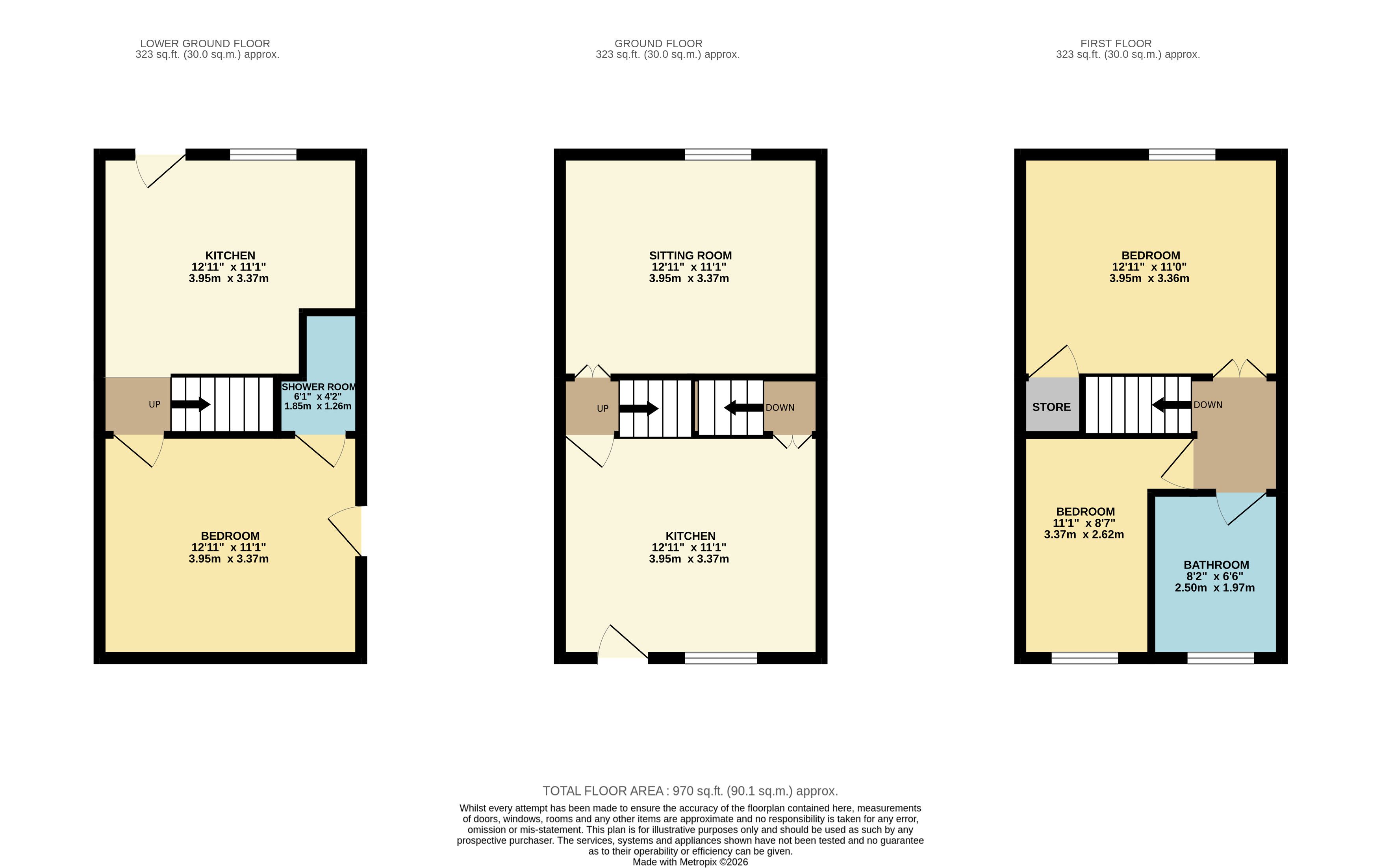 9, Jackson Tor Road, Matlock floorplan