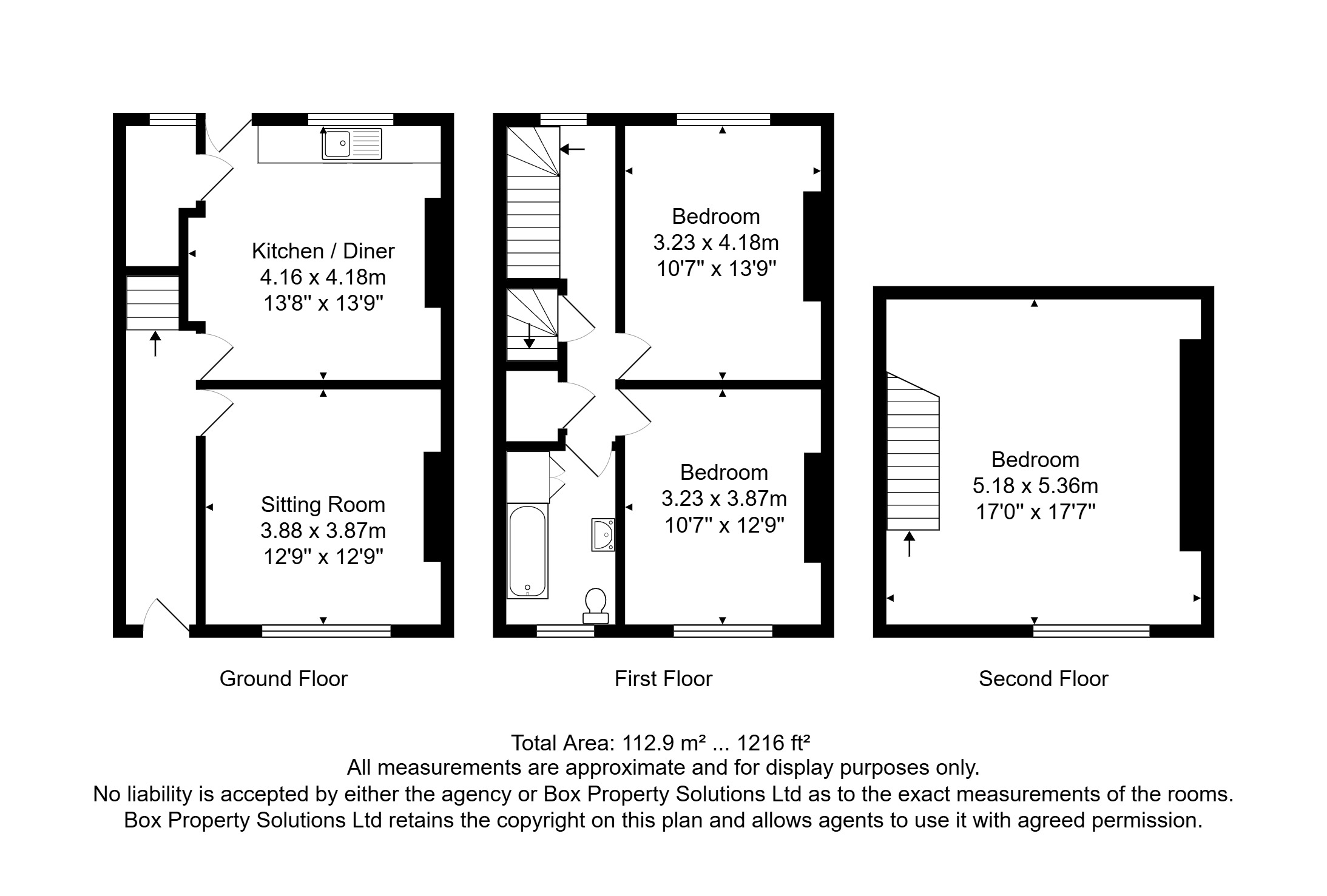 73, Leeds Road, West Yorkshire floorplan
