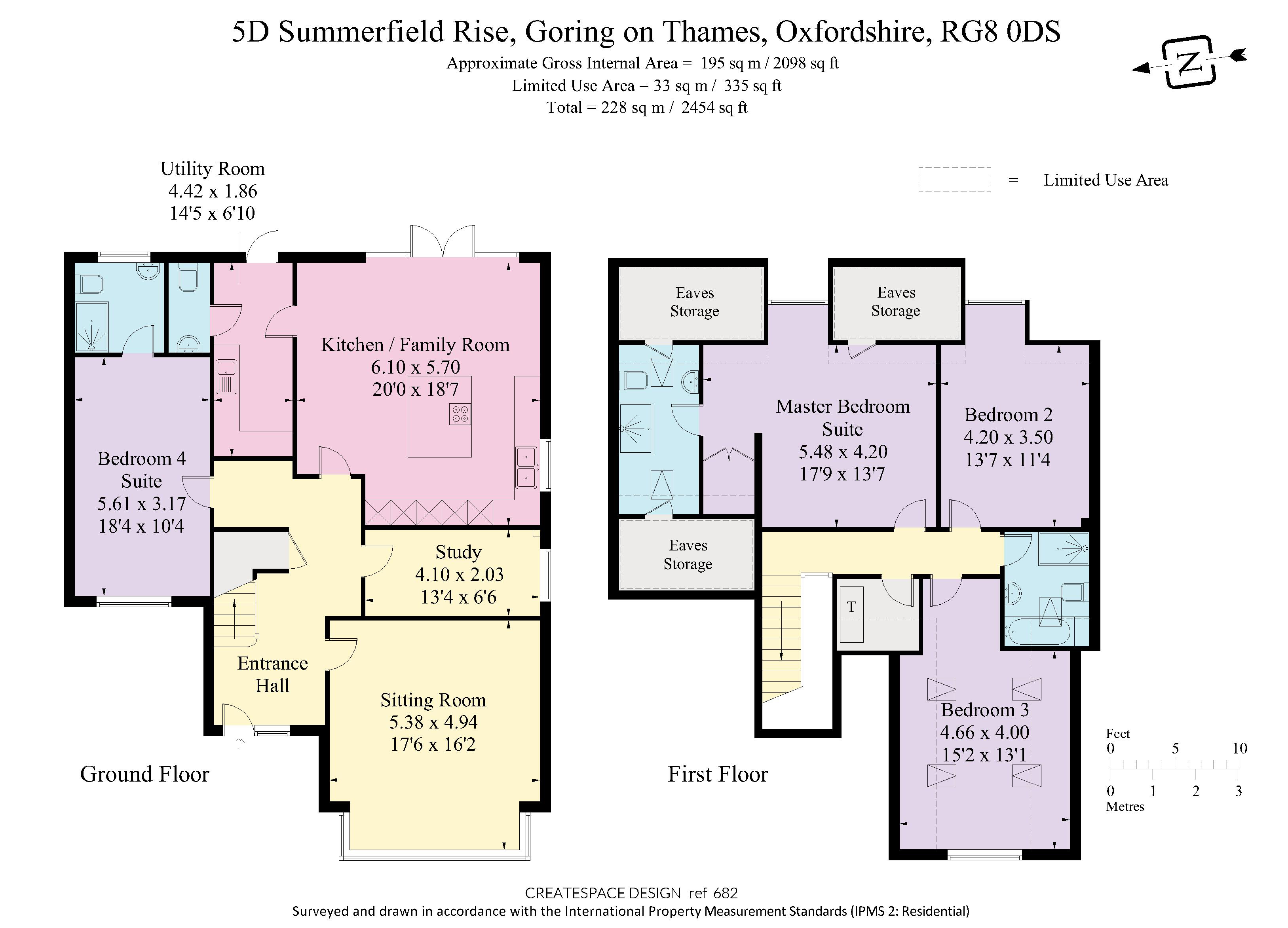 Plot 1; 5C Summerfield Rise, Goring on Thames floorplan