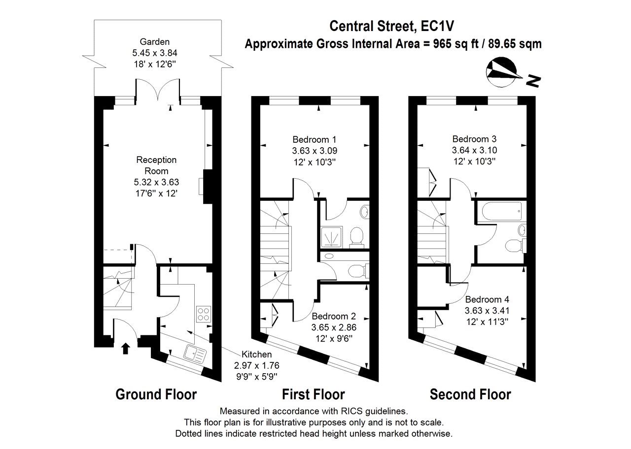 41, Central Street, Clerkenwell floorplan