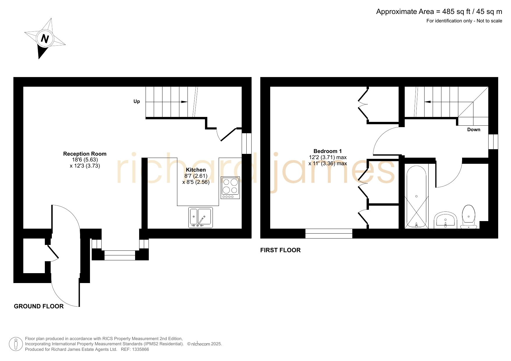 20, Burnet Close, Swindon floorplan